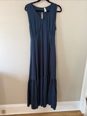 Pact double gauze maxi dress Size L